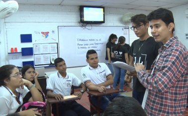 La fundación Juventudes Literarias y la gobernación emprenden la divulgación de los ODS Cortesía