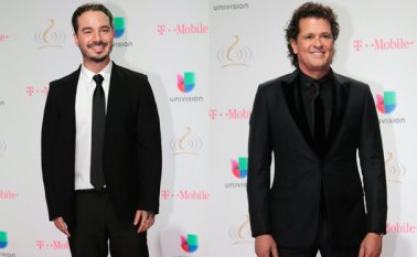 J Balvin y Carlos Vives. AP