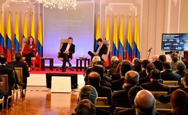 En un conversatorio con empresarios exportadores la ministra de comercio Maria Claudia Lacouture, informó que se han creado más de 1.200 empresas exportadoras. Cortesía
