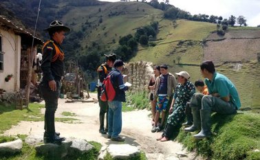 En tres veredas de Pamplona se adelanta la georeferenciación de los predios. Roberto Ospino
