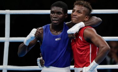 En la velada boxística por la Serie Mundial semiprofesional que comienza hoy en Cartagena, la atención está centrada en el combate librarán el colombiano Yuberjen Martínez y el cubano Joahnys Argilagos. Colprensa