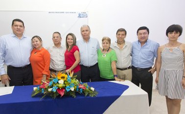 Carlos Colmenares, Tilcia Bayona, Alfonso Morales, Yolanda Cañizales, William Sanabria, Betty Caicedo, Alfredo Rojas, Eduardo Burbano y Adriana Guerrero. Alfredo Estévez
