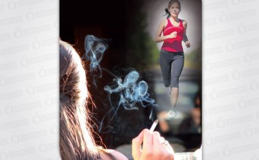 Toda persona fumadora que comienza un plan de acondicionamiento físico, debe tener en cuenta que parte de unas limitaciones cardiorrespiratorias previas porque la capacidad de transportar oxígeno se disminuye. Tomada de Internet