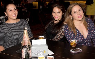 Fernanda Montoya, Claudia Santander y Yajaira Maldonado. Luis Alfredo Estévez