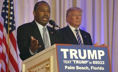 "Esto es Estados Unidos: una tierra de sueños y oportunidades", dijo Carson durante un discurso ante funcionarios del departamento de Vivienda, el mismo día en que el presidente Donald Trump adoptó un nuevo decreto migratorio. AP