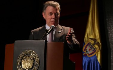 Santos se reunió con el ‘Comité de Escogencia de funcionarios de alto nivel del Sistema integral de verdad, justicia, reparación y no repetición’. Colprensa