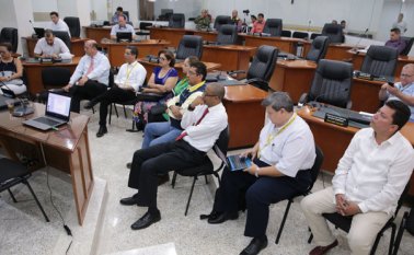 Aunque las autoridades de Gestión del Riesgo acudieron a la cita del Concejo, no ocurrió lo mismo con la mayor parte de los concejales. Solo asistieron 8 de 19. César Obando