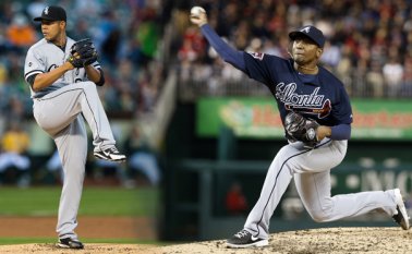 Quintana y su compañero de rotación Julio Teherán son hoy por hoy los jugadores más emblemáticos del béisbol colombiano, reflejo de que en el país puede surgir buen talento individual. Archivo particular