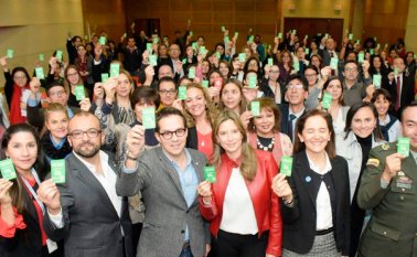 Cristina Plazas Michelsen, directora del ICBF en encuentro: “No es pornografía infantil: es la evidencia de un delito”. Cortesía