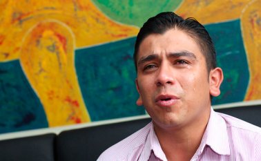 Taxista Camilo Romero. Colprensa