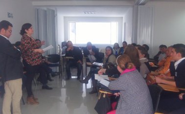 Para que el comité sea exitoso se requiere de la activa participación de las instituciones educativas del municipio, por tanto allí permanecen gran parte del día los jóvenes. Roberto Ospino