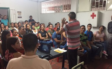 La comunidad educativa ya conoció el proyecto de mejora que tendrá el colegio Manuel Antonio Rueda Jara de Villa del Rosario. Cortesía