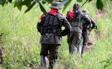 El grupo guerrillero rechazó las vinculaciones de esta organización subversiva a los atentados contra los líderes comunitarios. Archivo