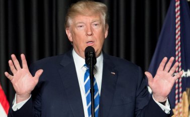 Trump prometió desde hace tiempo que México pagaría el muro, que según él es necesario para cerrar el paso a migrantes que cruzan la frontera ilegalmente, así como a traficantes de narcóticos. AFP