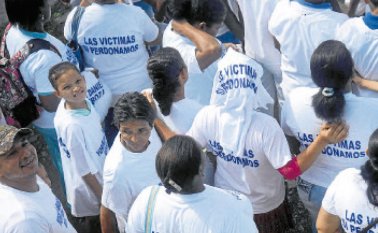 Las naciones unidas indicaron que para lograr una exitosa reintegración se requieren cronogramas, acciones y responsabilidades claramente definidas con la participación de las víctimas.  Archivo