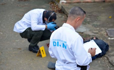 Tres disparos en la cabeza recibió la víctima. Edinsson Figueroa