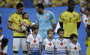 El arquero de la selección nacional vivió un momento incómodo. Colprensa