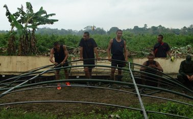 Los militares insisten en que sus coordenadas son correctas y que están en territorio venezolano y no colombiano. Tomada de Twitter