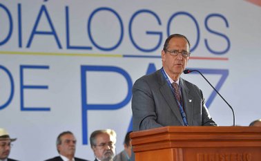 Los diálogos de paz con el Eln se iniciaron el pasado 7 de febrero en Quito, Ecuador.  Cortesía
