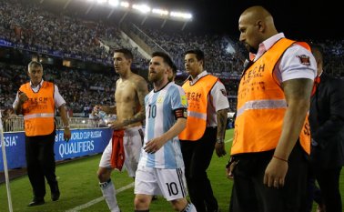 El directivo parafraseó los dichos de Diego Maradona tras ser sancionado por dopaje en el Mundial-1994. AP