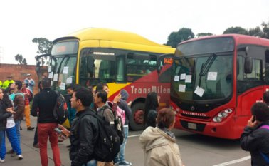 Estaciones de la carrera 30 como Coliseo, Campín, Paloquemao, Sena, General Santander, fueron paralizadas.  Colprensa