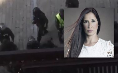 Ely Angélica González, corresponsal de Caracol Radio en Caracas. Archivo particular