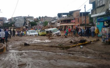 La emergencia se produjo esta madrugada. Colprensa