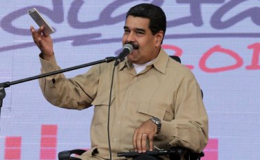 Nicolás Maduro, presidente de Venezuela. AFP