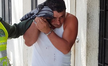 María del Pilar Ropero López había demandado a su agresor por violencia intrafamiliar. En la foto, Orlando Martínez, el día de la captura. Archivo La Opinión