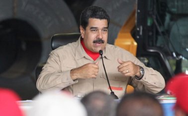 Nicolás Maduro, presidente de Venezuela. AFP