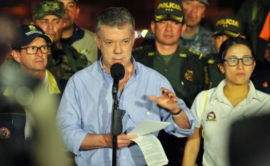 Juan Manuel Santos, presidente de Colombia. Colprensa