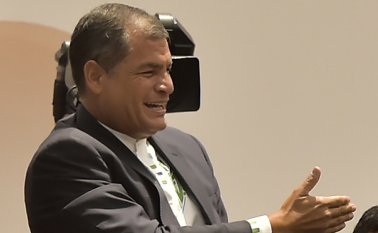Rafael Correa, presidente de Ecuador AFP