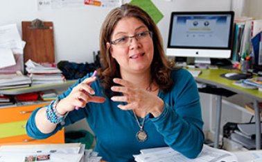 La directora de la Misión de Observación Electoral, Alejandra Barrios Internet