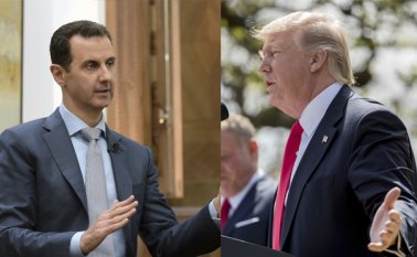 La operación se dio desde buques de guerra de la Marina estadounidense en el este del mar Mediterráneo, y los misiles golpearon aviones, instalaciones áreas y de suministro de gasolina de esa base. AP