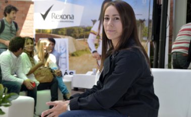 MAriana Pajón presentó su nueva alianza comercial con Rexona. Colprensas