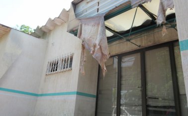 Así luce el puesto de salud del Viejo Escobal, que no funciona desde hace 15 años, según cuenta la comunidad. En Chapinero, Los Alpes y Vallesther tampoco funcionan desde hace varios años. Cortesía