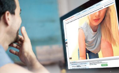 Un token es igual a 5 centavos de dólar, que representan propinas para las modelos. Tomada de Internet