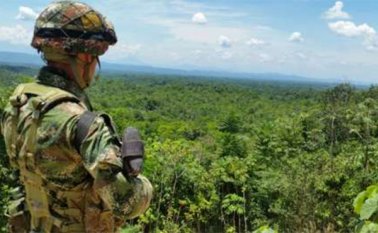 El Ejército confirmó que los hechos sucedieron en la vía que comunica al municipio de Calamar con San José del Guaviare. Tomada de Internet