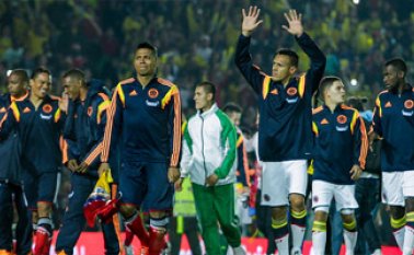 Miles de colombianos despiden en el estadio Nemesio Camacho El Campín a la Selección Colombia de Fútbol. colprensas