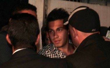 Carlos Cárdenas, a su salida de la cárcel Modelo de Bogotá. Colprensas