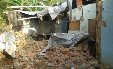 Según los mercedeños los disparos y hostigamientos son parte del día a día. Sin embargo, confiesan que hasta la caída de una cuchara los asusta. Cortesía