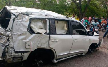 El cantante sufrió fuertes contusiones en la cabeza. Se habla de trauma craneoencefálico y fractura en uno de los brazos. El Universal