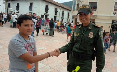 La uniformada tiene 27 años y es natural del barrio Chapinero, en Cúcuta. Policía Nacional
