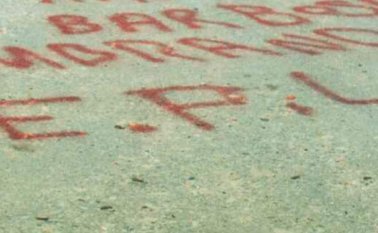 Los mensajes amenazantes fueron firmados a nombre del Ejército Popular de Liberación. Archivo