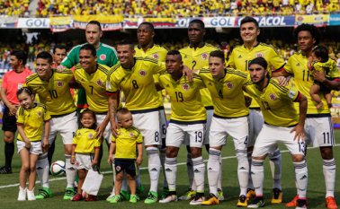Colombia es segunda en la clasificación sudamericana al Mundial de Rusia 2018, con 24 puntos. Colprensa