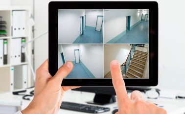 Cámaras de seguridad. Internet