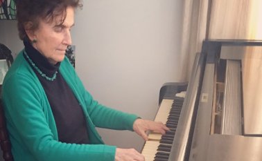 La artista cucuteña Fanny Peñaranda de Raymond inició su formación como pianista con Elena de Valero y posteriormente perfeccionó su talento en Bogotá. Cortesía