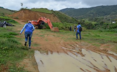 El equipo técnico estuvo integrado por Gestión del Riesgo y delegados de los organismos de socorro del municipio. Javier Sarabia