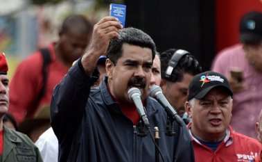 Nicolás Maduro, presidente de Venezuela. AFP