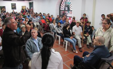 En la sede del Sena de Pamplona se eligió el Comité de Discapacidad que estará vigente hasta 2020. Roberto Ospino